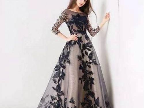 عکس لباس مجلسی زنانه توری