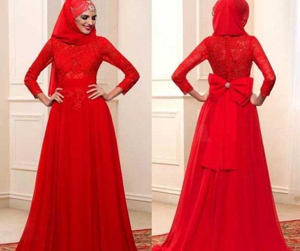 عکس لباس مجلسی زنانه حجابی