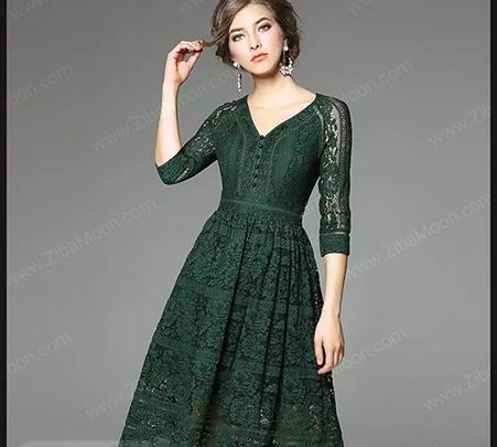 عکس لباس مجلسی زنانه گیپور جدید