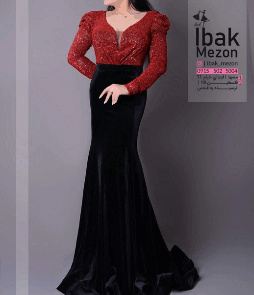 عکس لباس مجلسی زنانه مشهد