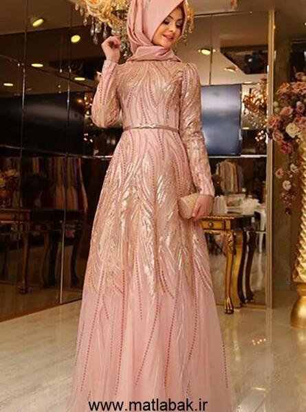 عکس لباس مجلسی زنانه محجبه