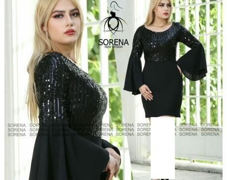 عکس مدل لباس مجلسی ژاله کوتاه