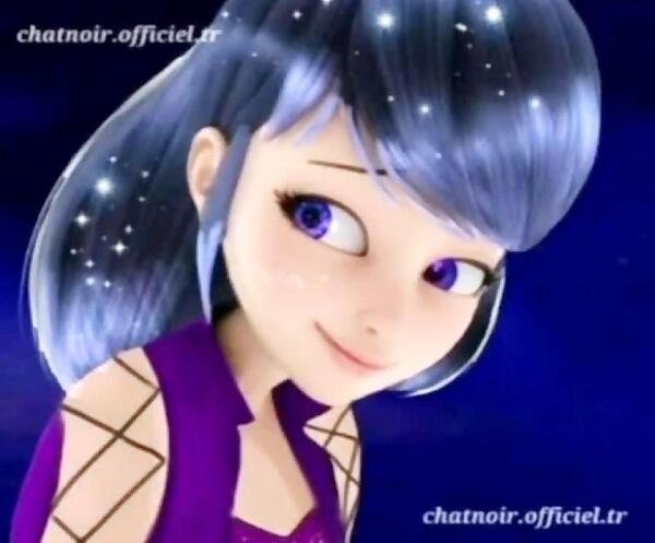 عکس مرینت با موهای صورتی