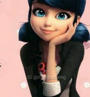 عکس نقاشی مرینت و آدرین