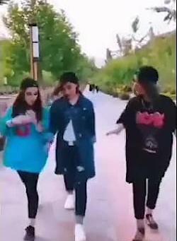 عکس نیکا و متین و عسل