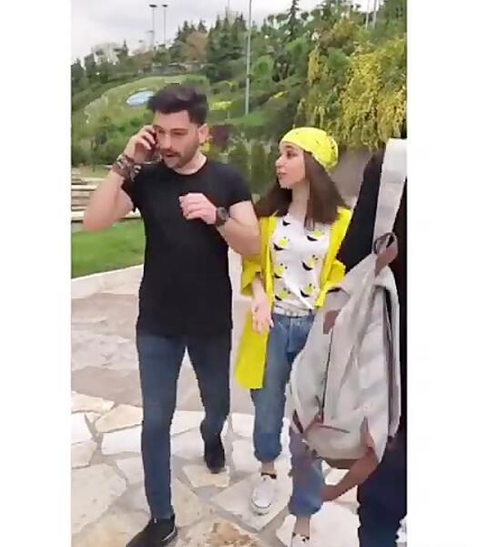 عکس نیکا و متین و محمد