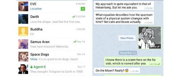 عکس های ذخیره شده در تلگرام