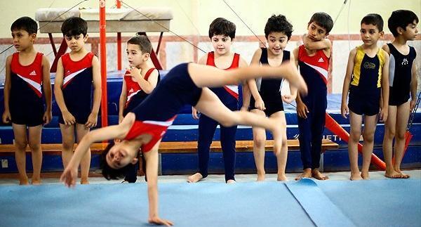 عکس های ژیمناستیک کودکان