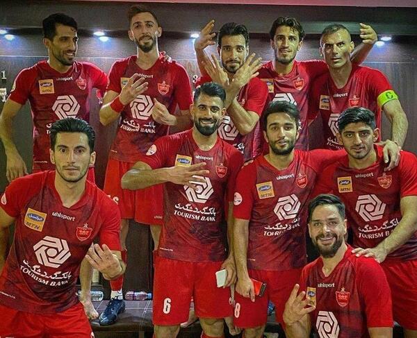 عکس جدید تیمی پرسپولیس