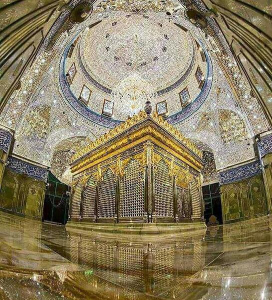 عکس جدید ضریح حضرت عباس