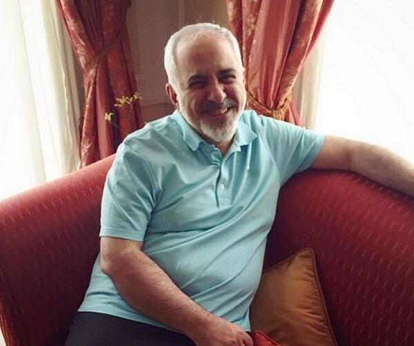 عکس جدید ظریف