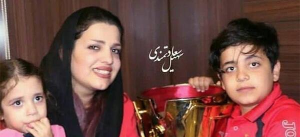 عکس جدید همسر هادی نوروزی