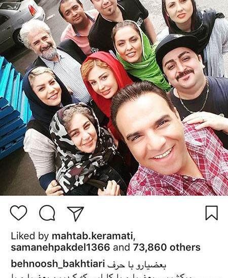 عکس اینستا بازیگران سری جدید