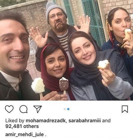 عکس اینستا جدید بازیگران