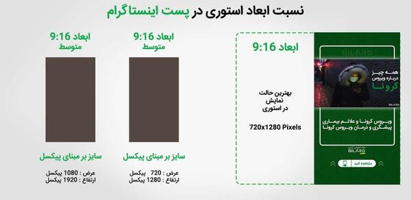 سایز عکس اینستاگرام