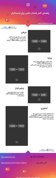 سایز عکس اینستاگرام