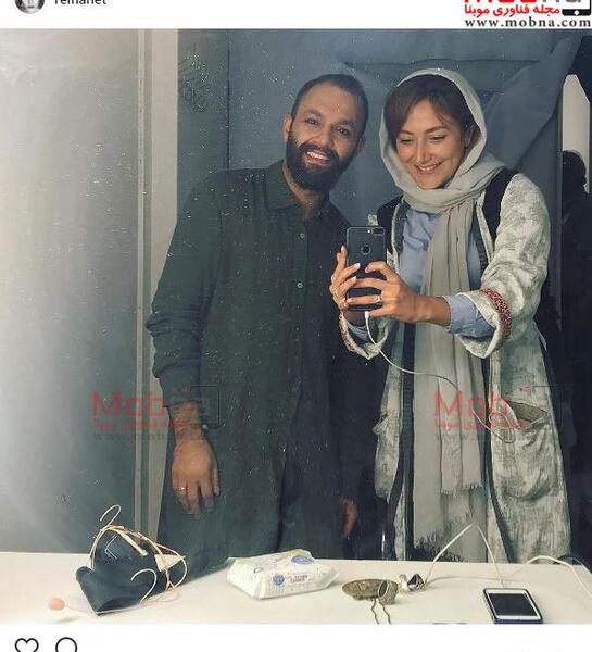 عکس اینستاگرام صابر ابر