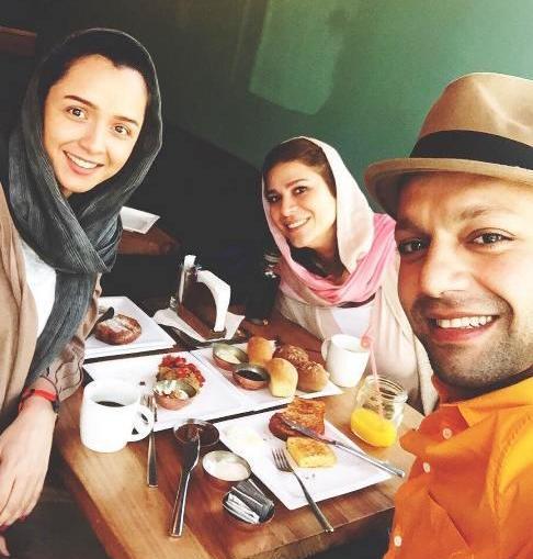 عکس اینستاگرام صابر ابر
