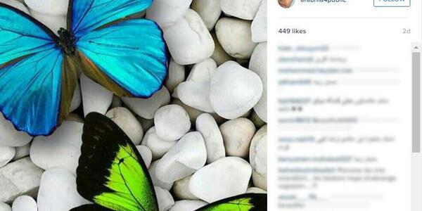 عکس اینستاگرام طبیعت