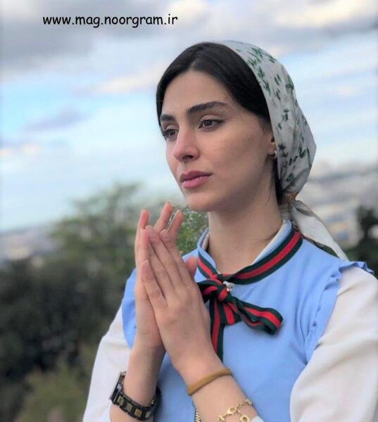عکس اینستا لاله مرزبان