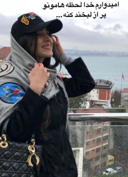 عکس اینستا لاله مرزبان