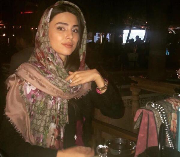 عکس اینستا لاله مرزبان