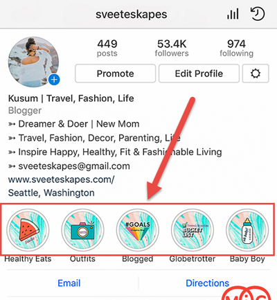 عکس هایلایت اینستا me