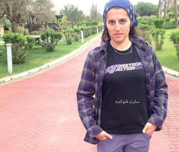عکس ارشا اقدسی و همسرش