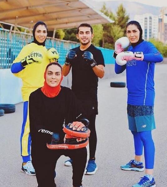 عکس ارشا اقدسی و منصوریان