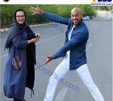 عکس ارشا اقدسی و مادرش