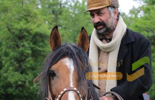 عکس بازیگر نقش خلیل در سریال کلبه ای در مه