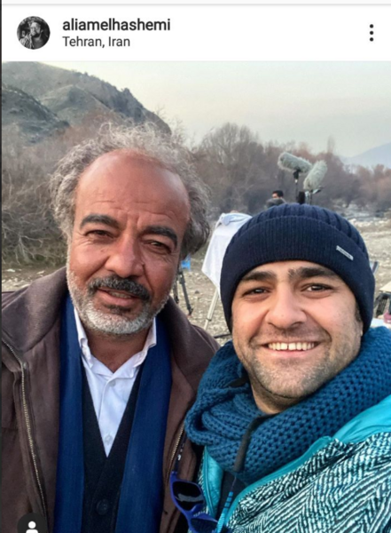 عکس بازیگر نقش شهاب در سریال سرباز