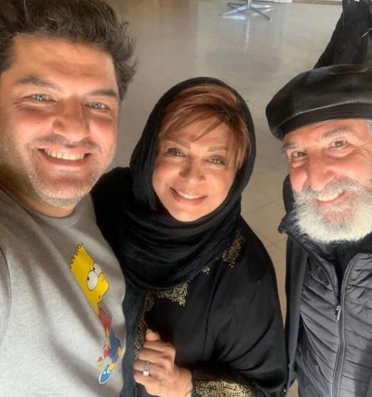 عکس بازیگر نقش عباس در سریال در چشم باد
