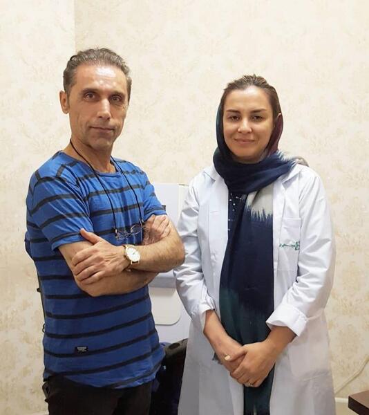 عکس بازیگر نقش غلام در سریال پس از باران