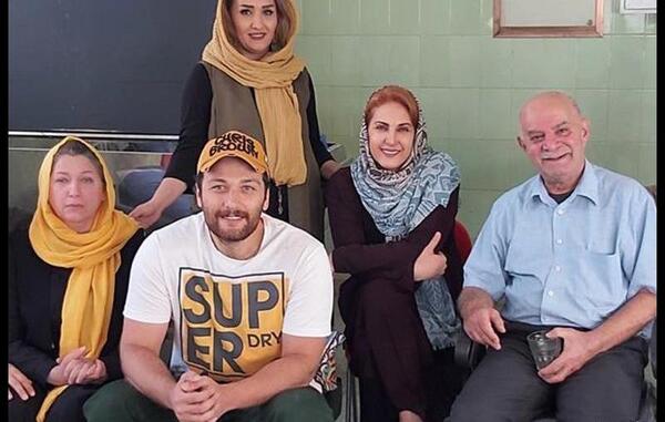 عکس بازیگر نقش کامرانی در سریال احضار