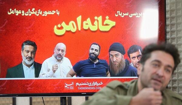 عکس بازیگر نقش کامران در خانه امن