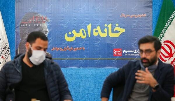 عکس بازیگر نقش کامران در خانه امن