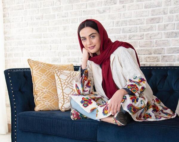 عکس بازیگر نقش گوهر در سریال باخانمان