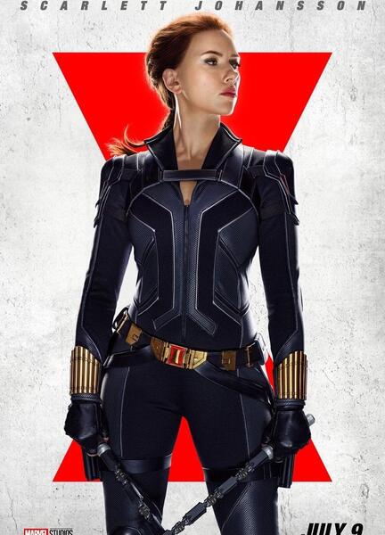 عکس بازیگر نقش black widow