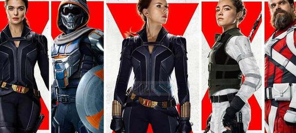 عکس بازیگر نقش black widow