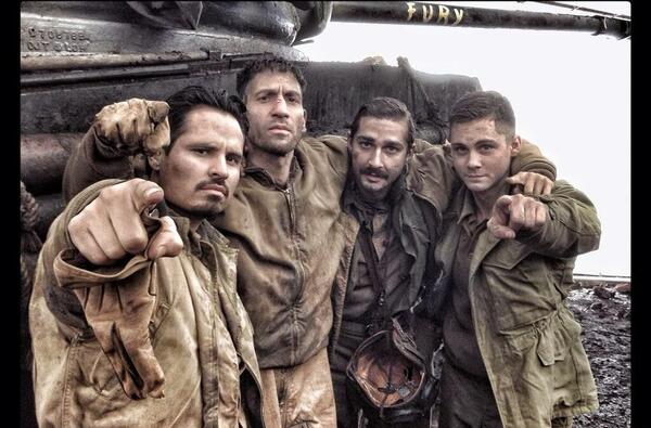 عکس بازیگر نقش اول فیلم fury
