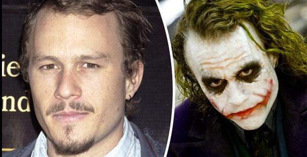 عکس بازیگر نقش جوکر heath ledger