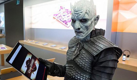 عکس بازیگر نقش night king