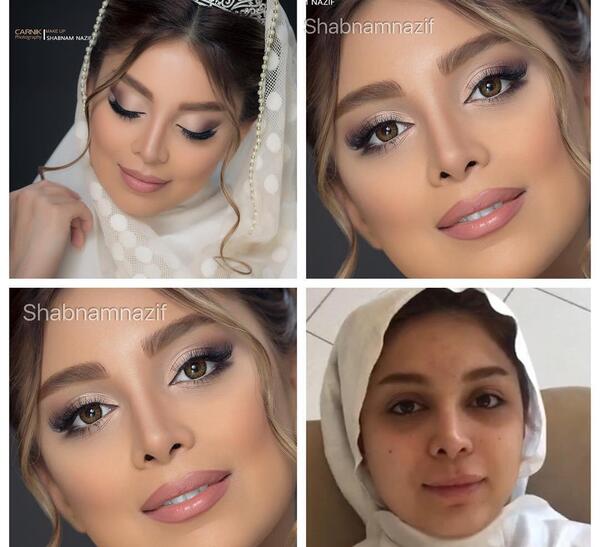 عکس شبنم نظیف