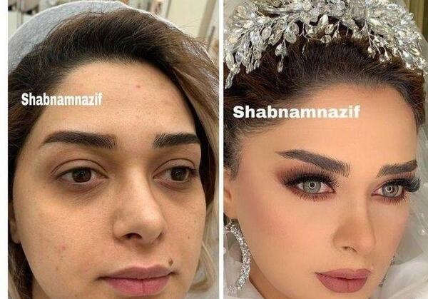 عکس شبنم نظیف