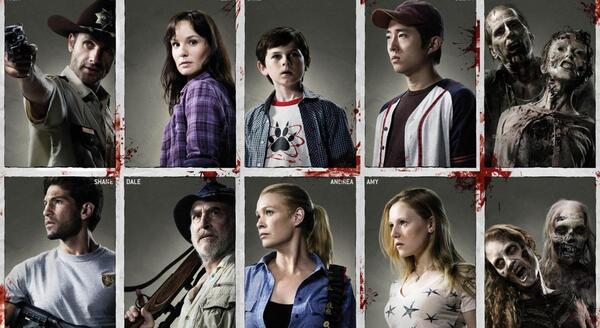 عکس بازیگران سریال walking dead