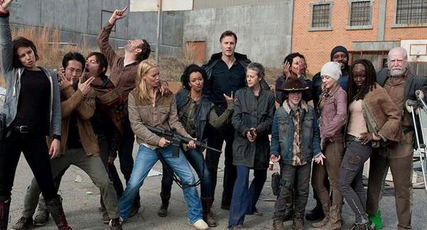عکس بازیگران سریال walking dead
