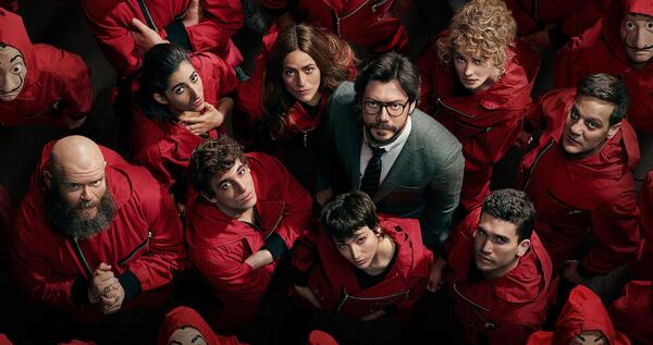 عکس سریال money heist