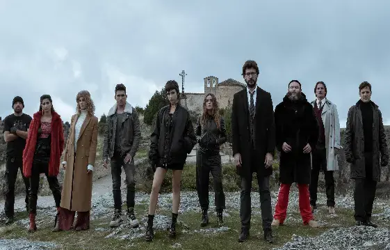 عکس سریال money heist