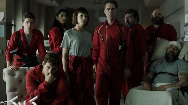 عکس های سریال money heist